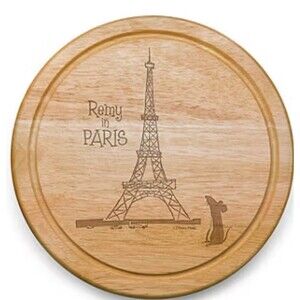 Toscana Disney Pixar Ratatouille Cheese Board And Cheese Knife Tool Set